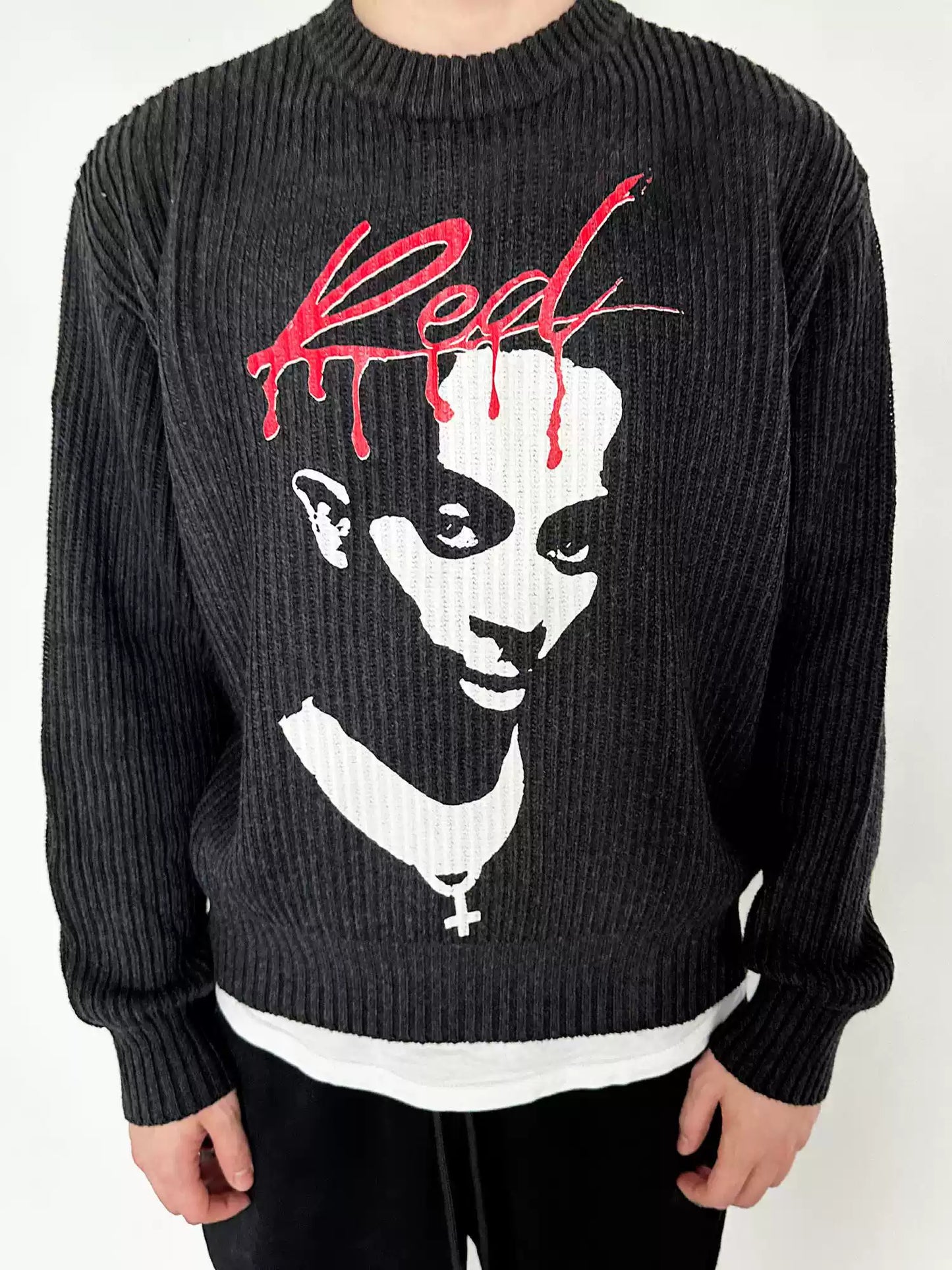 Playboi Carti Whole Lotta Red Sweater Pure Cotton