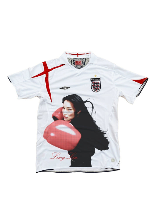 LUCY LIU Red Gloves [England] Retro Jersey