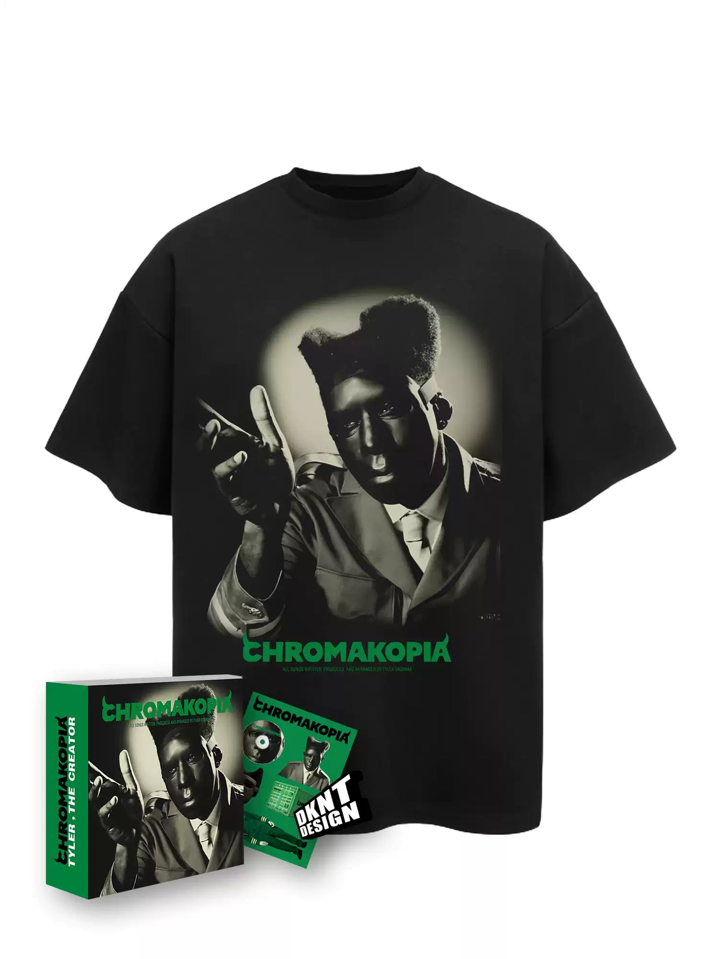 Tyler The Creator CHROMAKOPIA Short Sleeve T-Shirt Pure Cotton