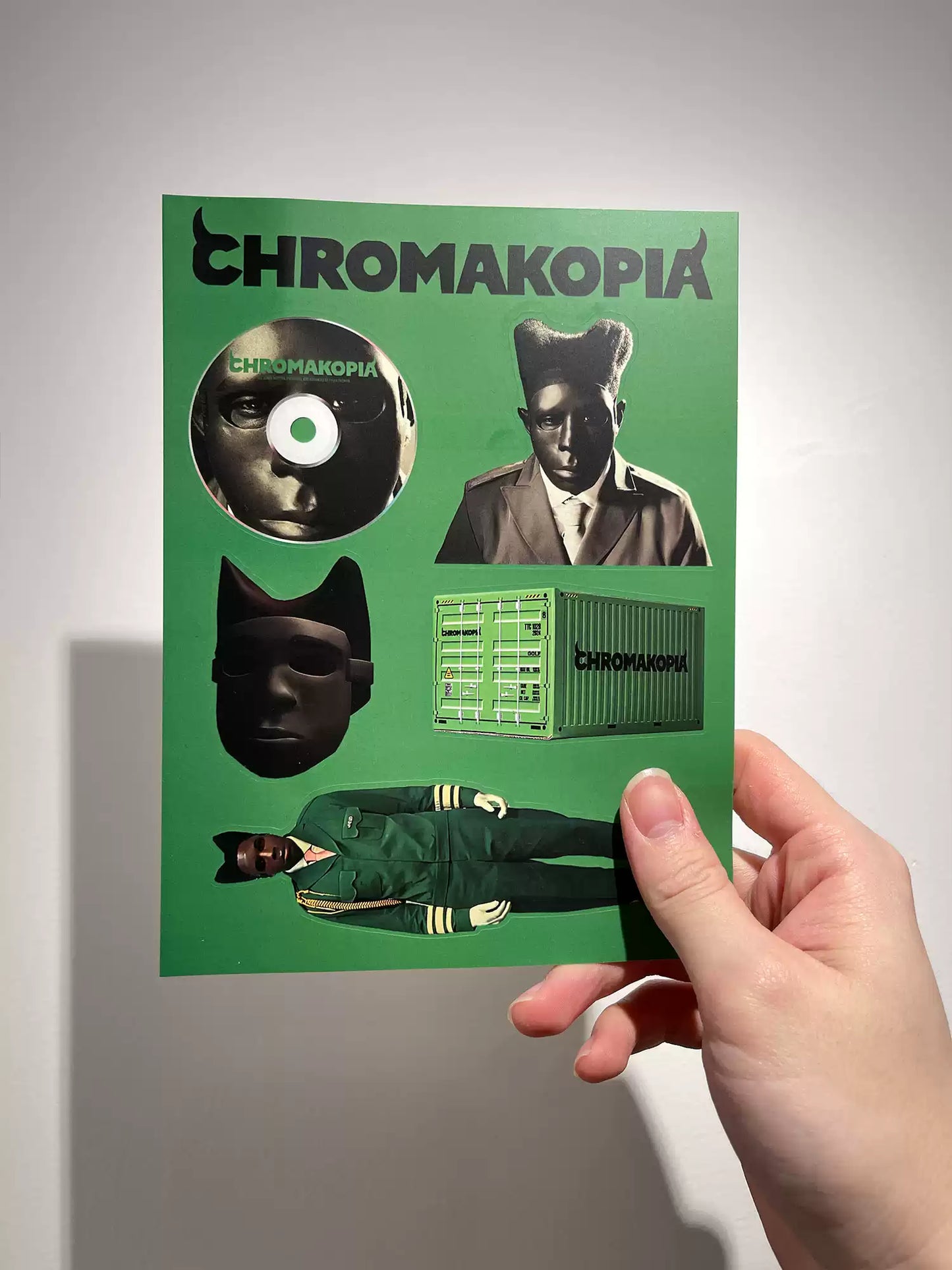 Tyler The Creator CHROMAKOPIA Short Sleeve T-Shirt Pure Cotton